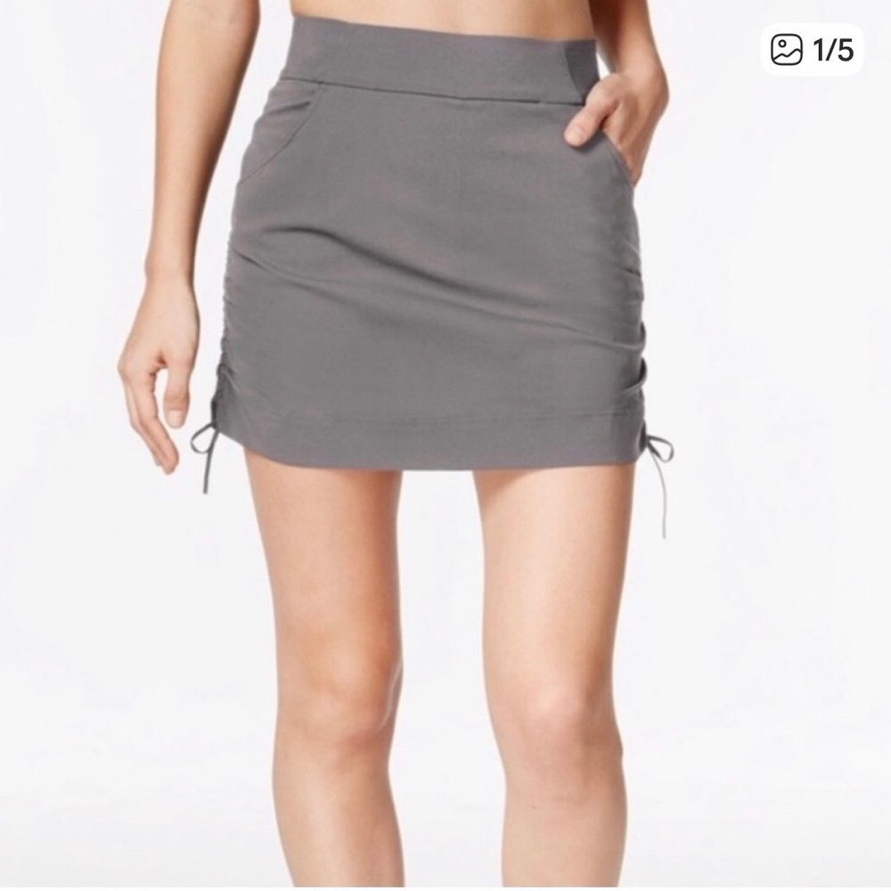 Columbia Anytime Gray Skort Size Medium Activewear Tennis Golf Pickleball